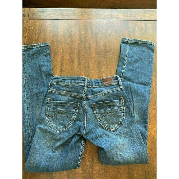 Mustang True Denim Sissy Straight Dark Blue Denim Jeans - Picture 5 of 5